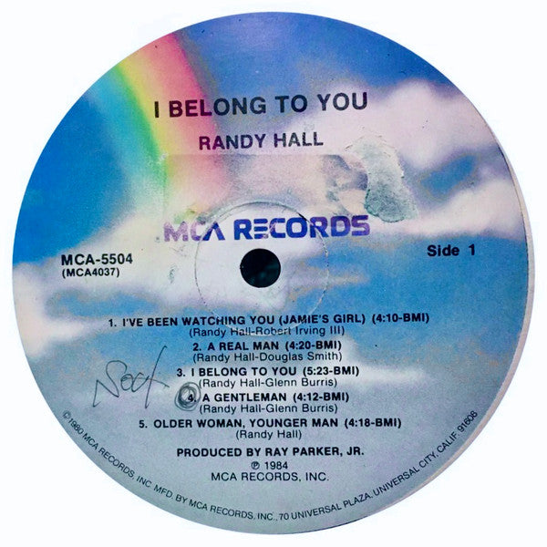 Randy Hall : I Belong To You (LP, Album)
