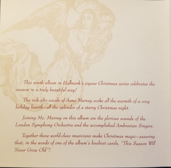 Anne Murray Featuring The London Symphony Orchestra , The Ambrosian Singers : The Season Will Never Grow Old (CD, Album)