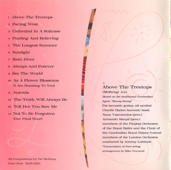 Pat Metheny : Secret Story (CD, Album, Promo)