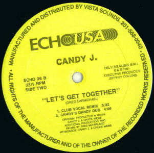 Candy J : Let's Get Together (12")