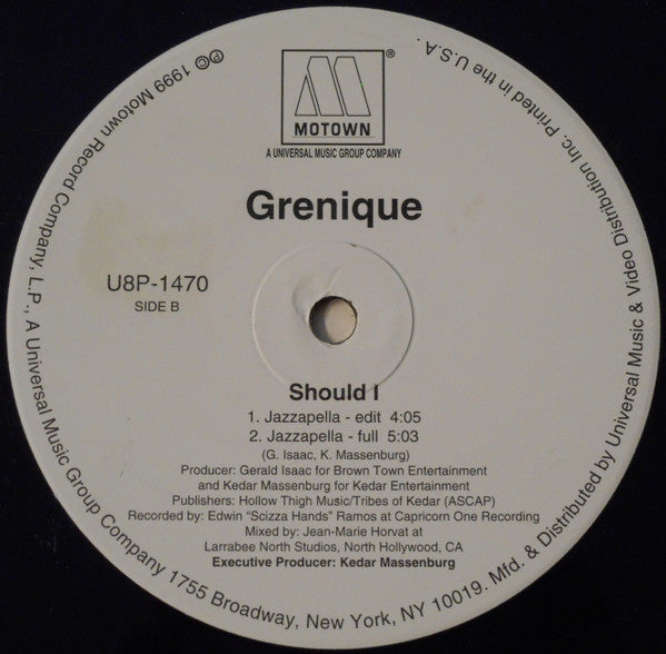 Grenique : Should I (12", Single)