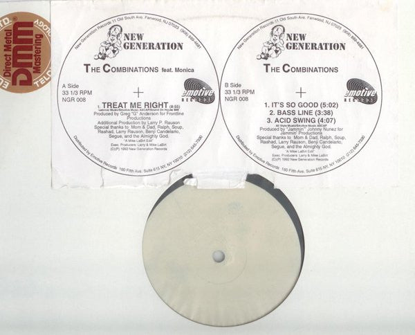 Combinations : Treat Me Right (12", W/Lbl)