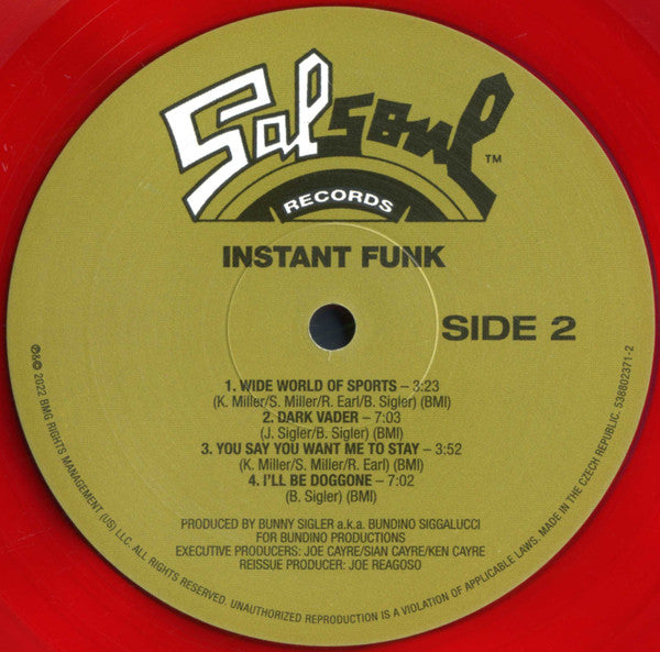 Instant Funk : Instant Funk (LP, Album, Ltd, RE, RM, Cle)