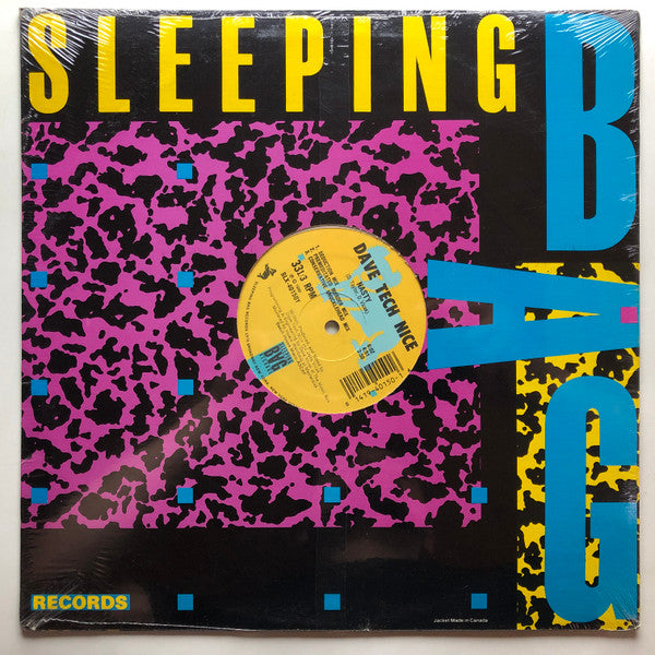 Dave "Tech" Nice : Nasty (12")