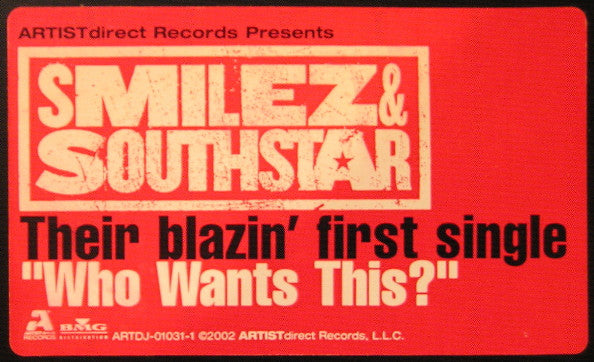 Smilez & Southstar : Who Wants This? (12", Promo)