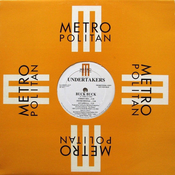 Undertakers (2) : Buck Buck (12", Promo)