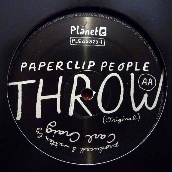 LCD Soundsystem / Paperclip People : Throw (12", Single)