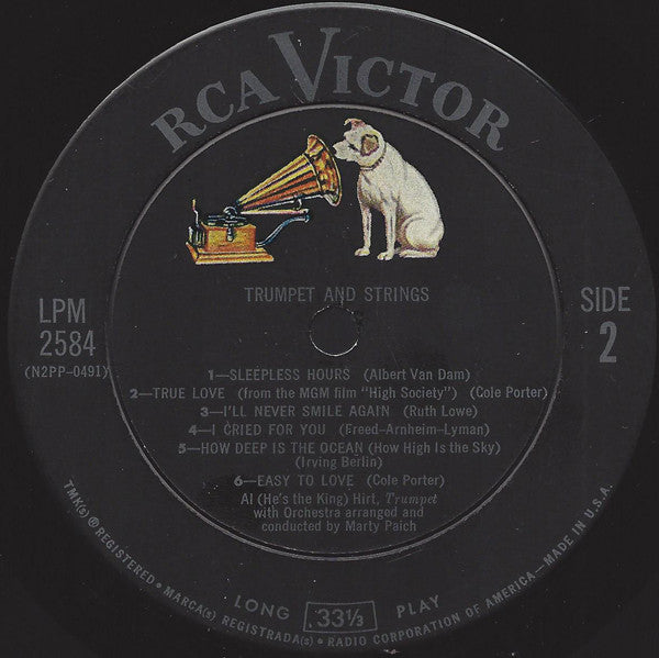 Al Hirt : Trumpet And Strings (LP, Album, Mono)