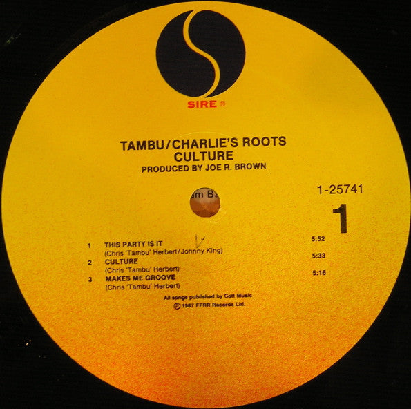 Tambu / Charlies Roots : Culture (LP, Album)