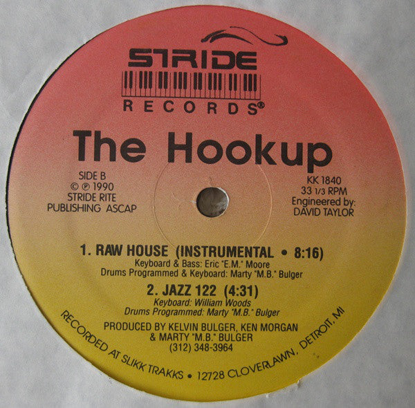 The Hookup : Raw House (12")