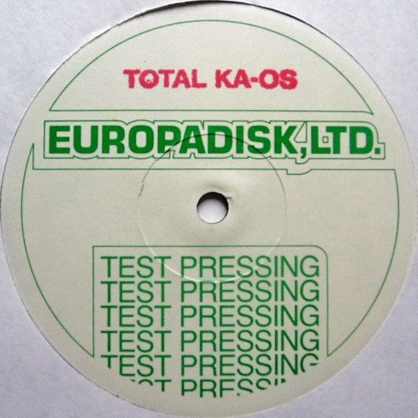 Total Ka-Os : My Love / Get On Up (12", TP)