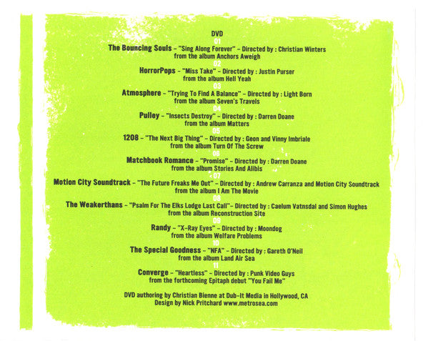 Various : Punk-O-Rama Vol. 9 (CD, Comp + DVD-V, Comp, NTSC)