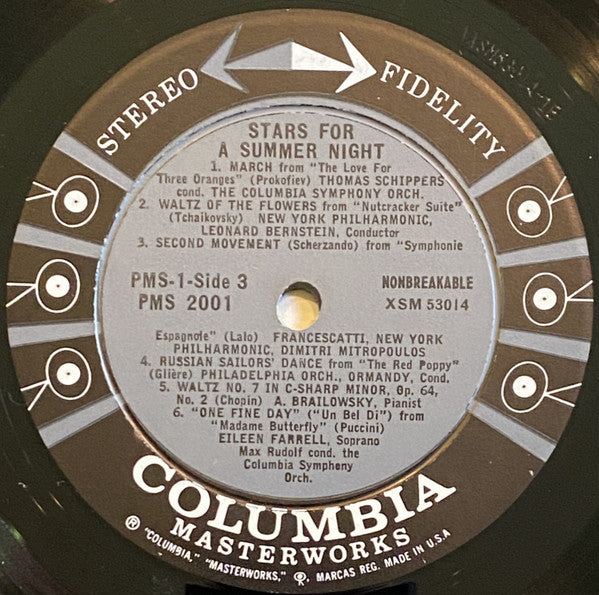 Various : Stars For A Summer Night (2xLP, Comp)