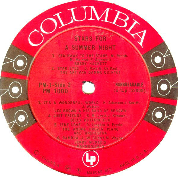 Various : Stars For A Summer Night (2xLP, Comp, Mono)