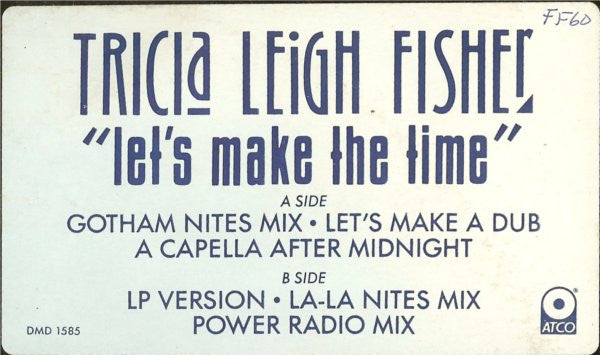 Tricia Leigh Fisher : Let's Make The Time (12", Promo)