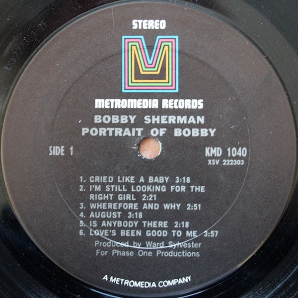 Bobby Sherman : Portrait Of Bobby (LP, Album)
