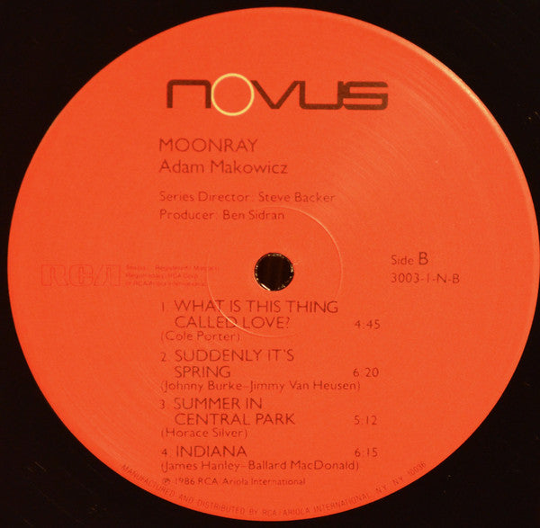 Adam Makowicz : Moonray (LP, Album)