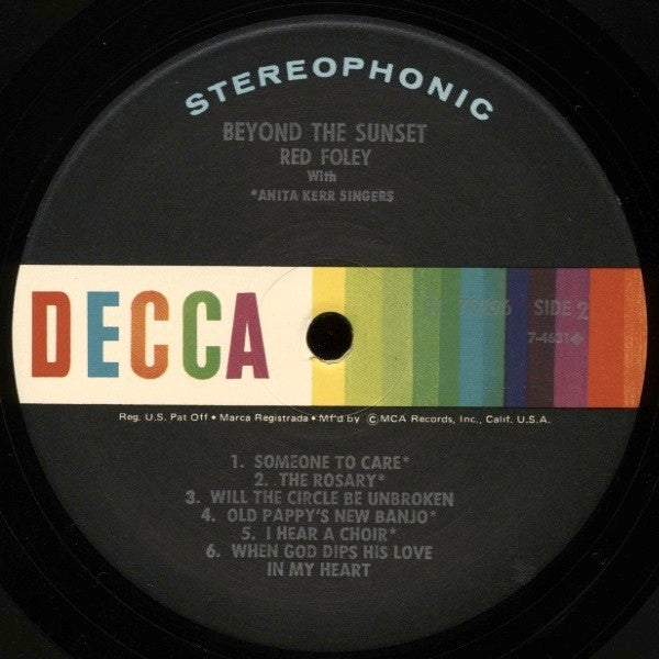 Red Foley : Beyond The Sunset (LP, Album, RP)