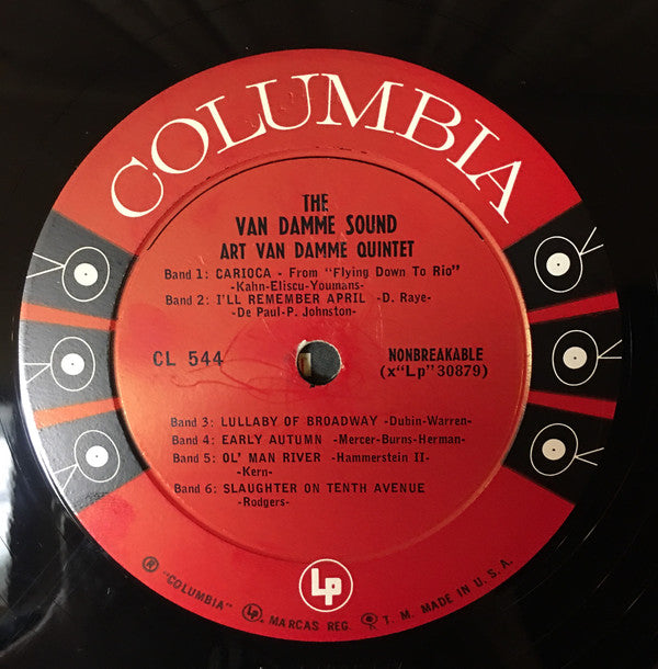 The Art Van Damme Quintet : The Van Damme Sound (LP, Mono)
