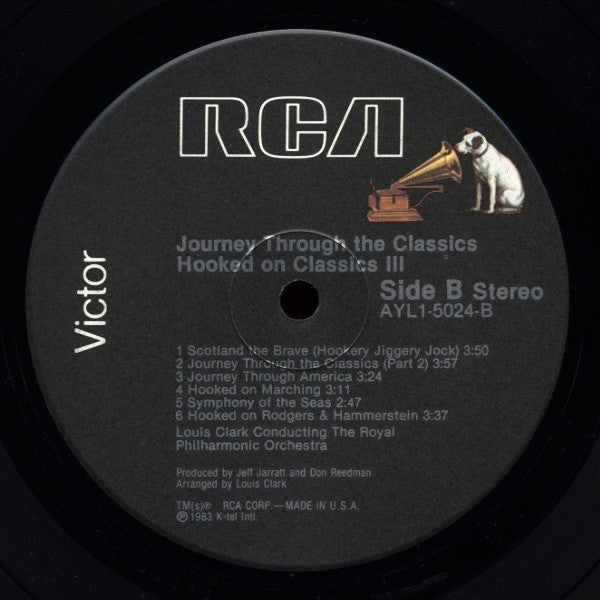 Louis Clark Conducting The Royal Philharmonic Orchestra : Hooked On Classics III - Journey Through The Classics (LP, Album, RE)