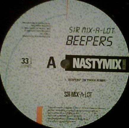 Sir Mix-A-Lot : Beepers (12")