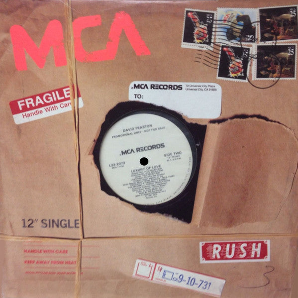 David Peaston : Luxury Of Love (12", Promo)