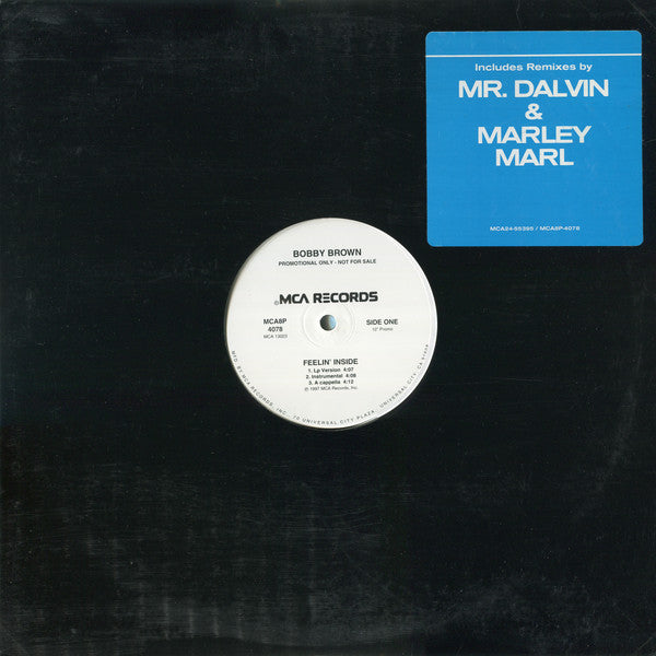 Bobby Brown : Feelin' Inside (2x12", Promo)