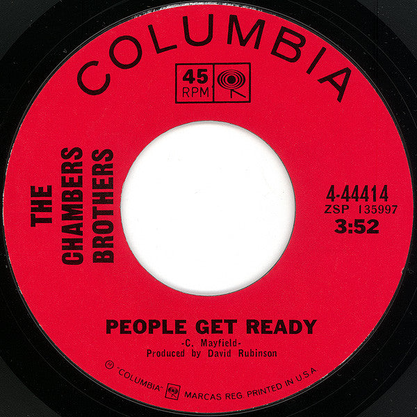 The Chambers Brothers : Time Has Come Today (7", Single, Styrene, Pit)