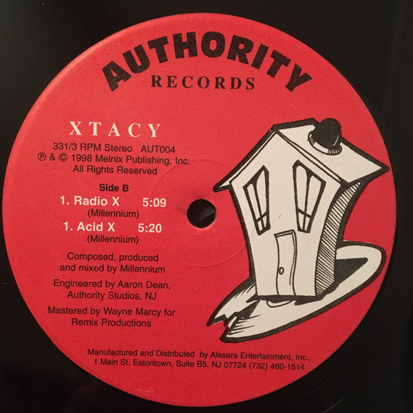 Millennium's X : Xtacy / Radio X / Acid X (12")
