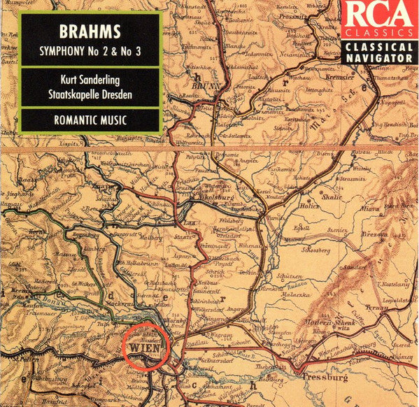 Johannes Brahms - Staatskapelle Dresden, Kurt Sanderling : Symphony No 2 & 3 (CD, Comp)