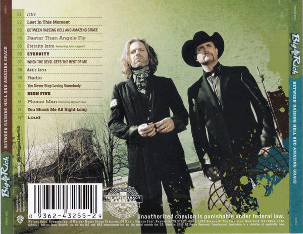 Big & Rich : Between Raising Hell And Amazing Grace (CD, Album)