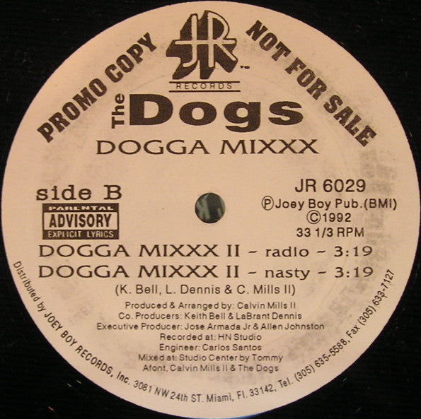 The Dogs : Shake Dance / Dogga Mixxx II (12", Promo)