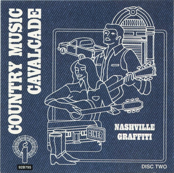 Various : Country Music Cavalcade - Nashville Graffiti (2xCD, Comp)