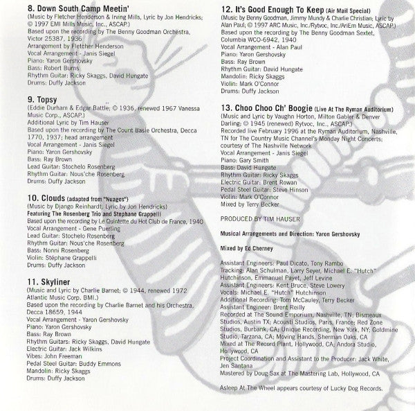 The Manhattan Transfer : Swing (CD, Album, Club)