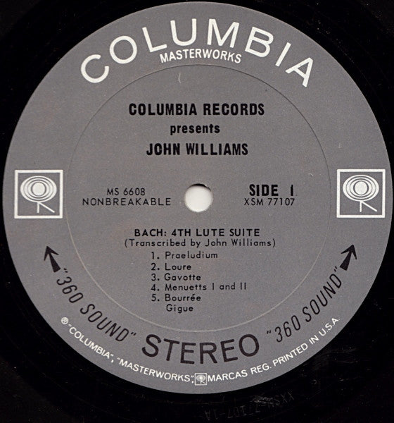 John Williams (7) : Columbia Records Presents John Williams (LP, Album)