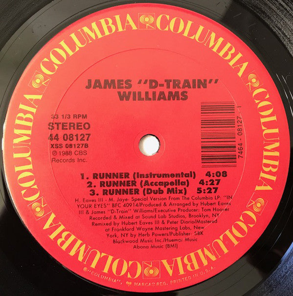 James "D-Train" Williams : Runner (12")