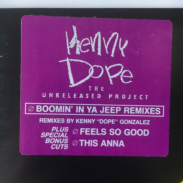 Kenny "Dope" Gonzalez : The Unreleased Project (12")
