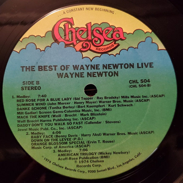 Wayne Newton : The Best Of Wayne Newton Live (LP)