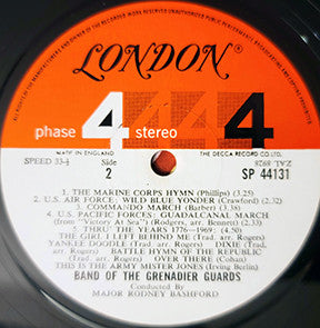 The Band Of The Grenadier Guards : March In Review (LP, Album, Gat)