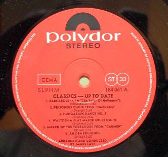 James Last : Classics Up To Date (LP, Album)