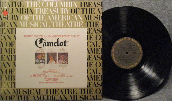 Richard Burton (2), Julie Andrews, Robert Goulet : Roddy McDowall - Alan Jay Lerner, Frederick Loewe, Moss Hart : Camelot (LP, Album, RE)