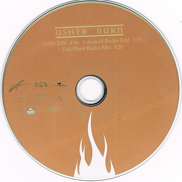 Usher : Burn (CD, Single, Enh)