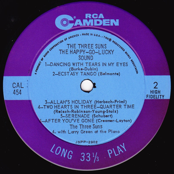 The Three Suns : The Happy-Go-Lucky Sound (LP, Comp, Mono)