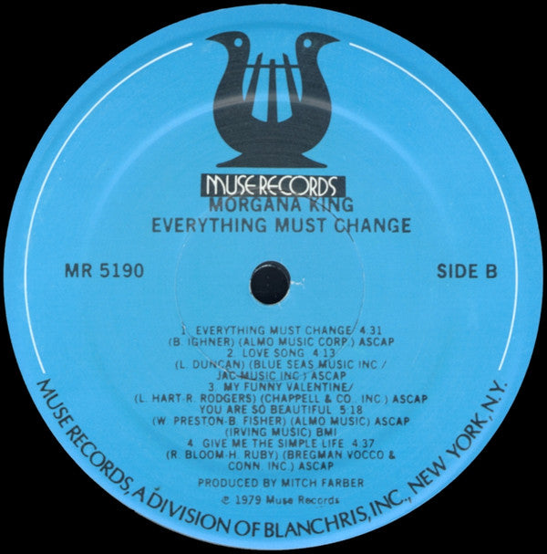 Morgana King : Everything Must Change (LP, Album)