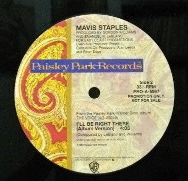 Mavis Staples : Blood Is Thicker Than Time (12", Promo)