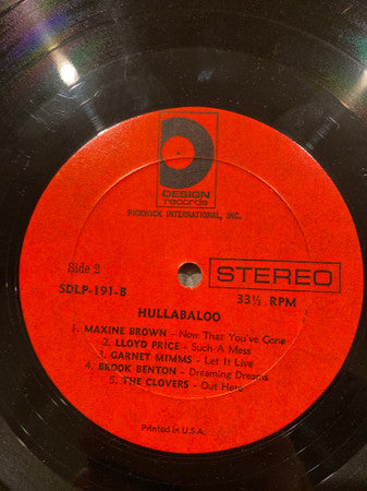 Various : Hullabaloo! (LP, Comp)