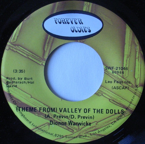 Dionne Warwick : I Say A Little Prayer For You (7", Single, RE)