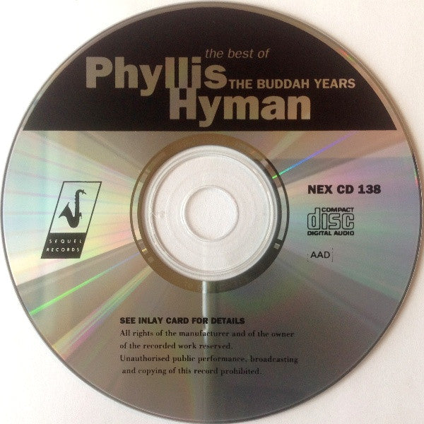 Phyllis Hyman : The Best Of Phyllis Hyman The Buddah Years (CD, Comp)