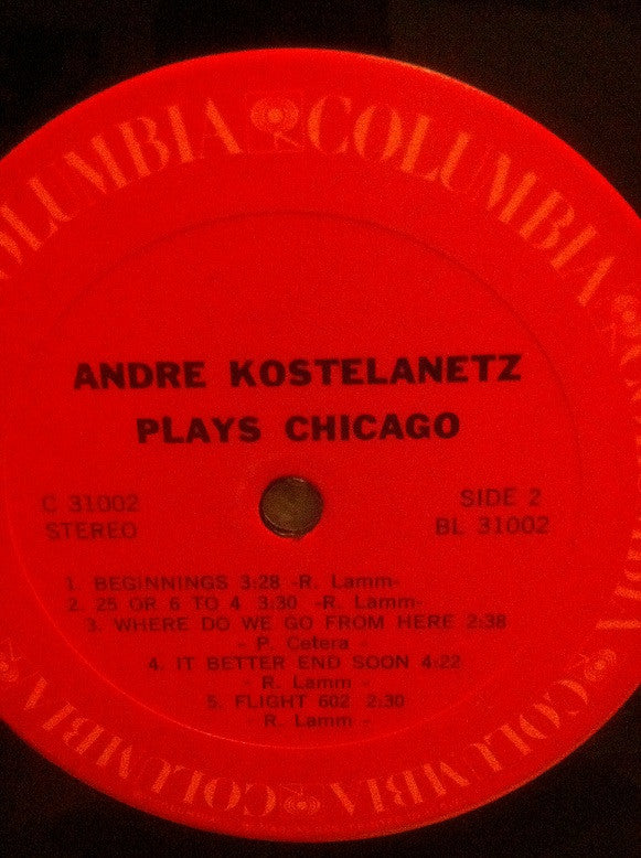 André Kostelanetz : Plays Chicago (LP, Album)