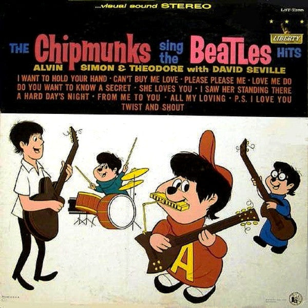 The Chipmunks : The Chipmunks Sing The Beatles Hits (LP, Album)